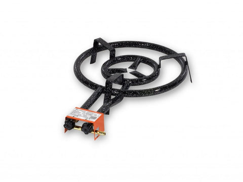400mm Dual Ring Paella Gas Burner (Outdoor Use)