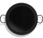 42CM ENAMELLED STEEL INDUCTION / CERAMIC PAELLA PAN