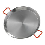 46CM POLISHED STEEL PAELLA PAN